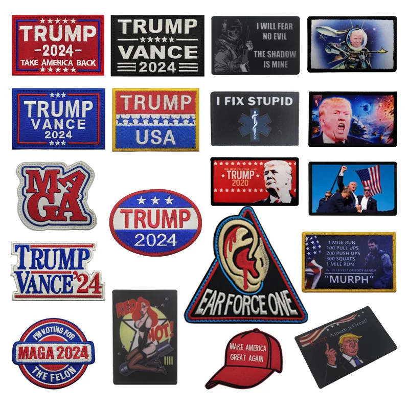 Nový Trump Maga Vance 2024 Patches robia Ameriku opäť skvelú