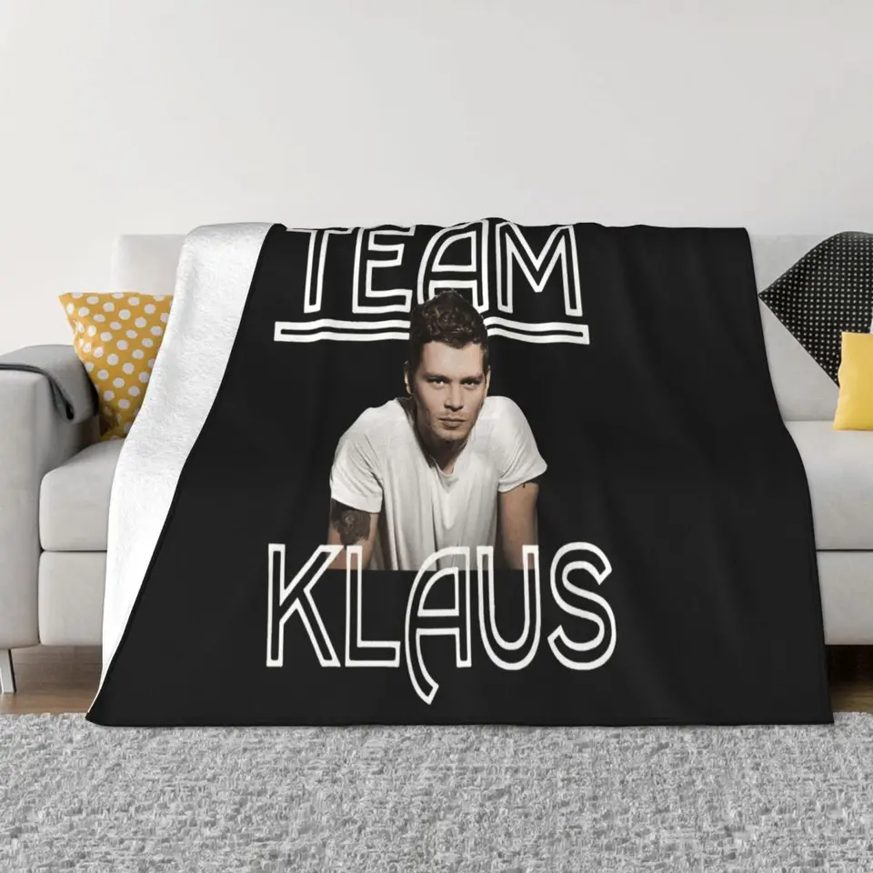 Nový tím Klaus Joseph Morgan Originals Vampire Diaries Pánska veľkosť S'2xl Brand Clothing Hrot prikrývka