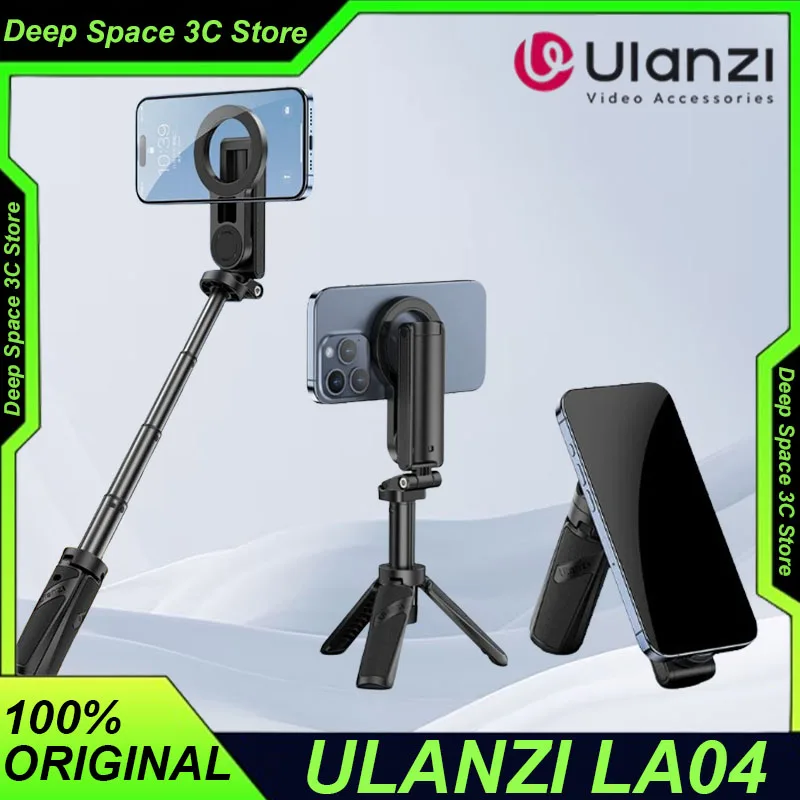Nový U Lanzi JJ03 Magnetický telefón statív selfie selcie selck bezdrôtový stolný počítač diaľkovo ovládanie telefónu pre iPhone 16 15 14 13 13 13 13 13 13 13 13