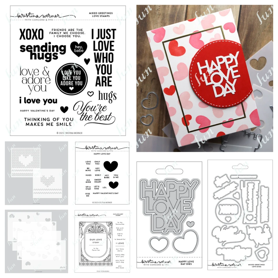 Nový Valentín Liečko Láska pozadie kovové rezanie zomiera číry známky zo scrapbooking šablón DIY Paper Embosing remeselnícke potreby