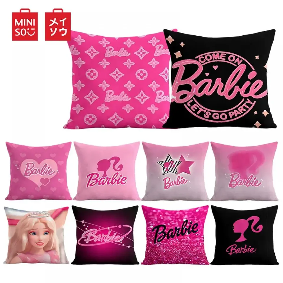 Nový vankúš Barbiee vankúš kawaii hodí vankúše pádové dekorácie Pipiláty dekoratívne vankúšové vankúšiky dievčenské vankúše roztomilý darček