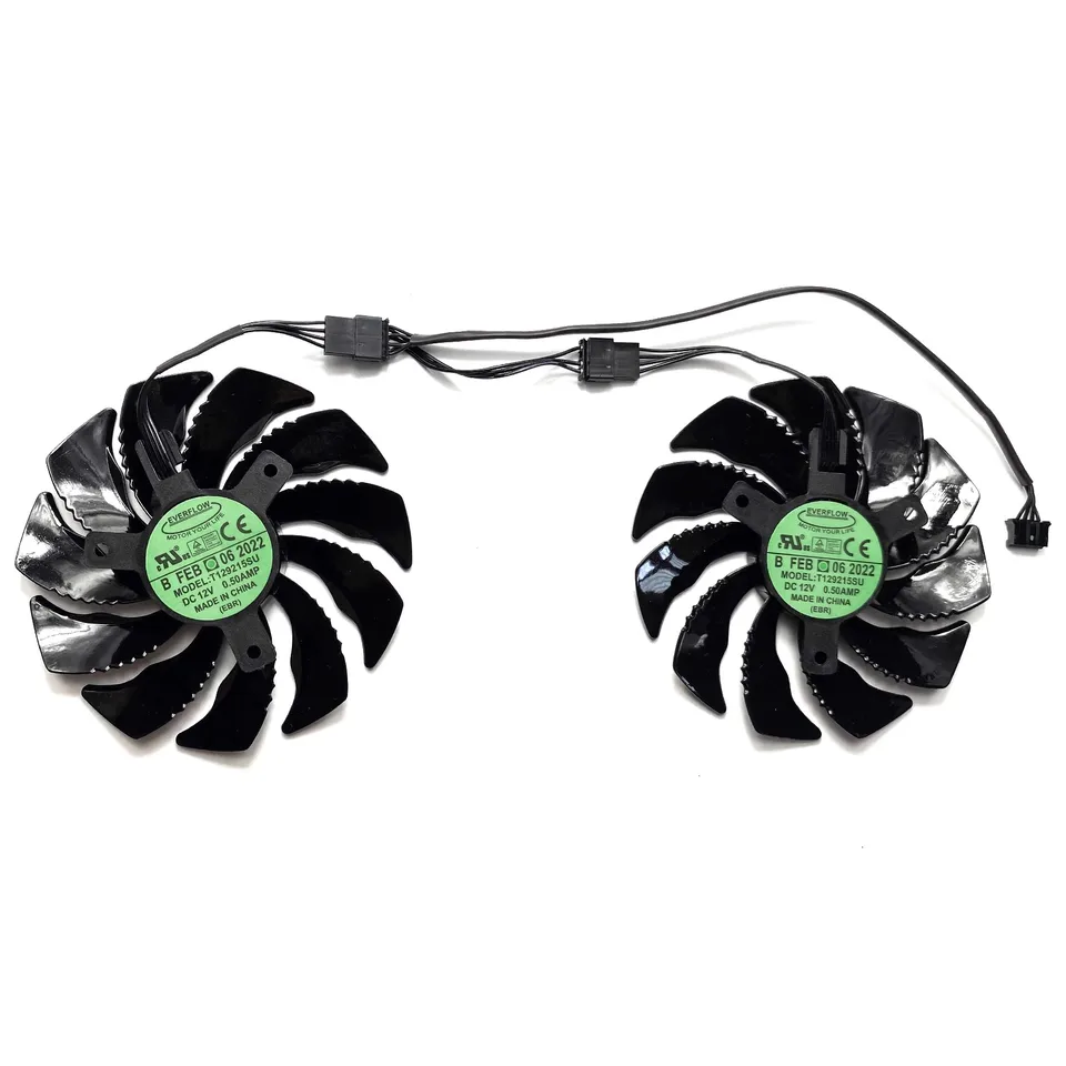 Nový ventilátor chladiča GPU pre Gigabyte RTX2060 GTX1660TI 1660S 1650 Grafická karta ventilátor T129215SU/GA91S2U Priemer 87 mm