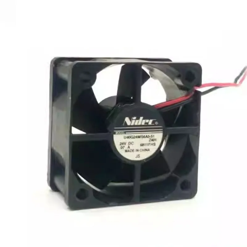 Nový ventilátor chladiča pre NIDEC U40G24MS6A5-51 24V 0,07A 4 cm 4020 Tichá frekvencia ventilátor 40*40*20 mm