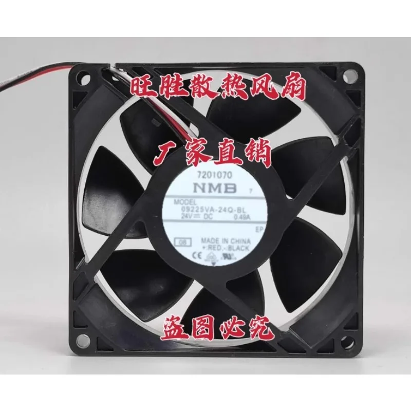 Nový ventilátor CPU pre NMB 09225VA-24Q BL 09225VA-24Q-AL 24V 0,49A Inverter Cooling Fan 92*92*25 mm