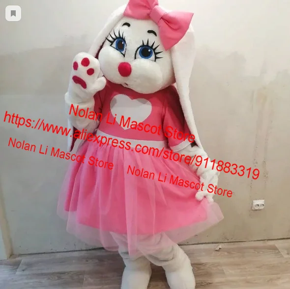 Nový vlastný materiál Eva Material Helma Rabbit Cat Mascot kostým filmové rekvizity k narodeninám oslava Cosplay Cartoon Suit Christmas Darček 062
