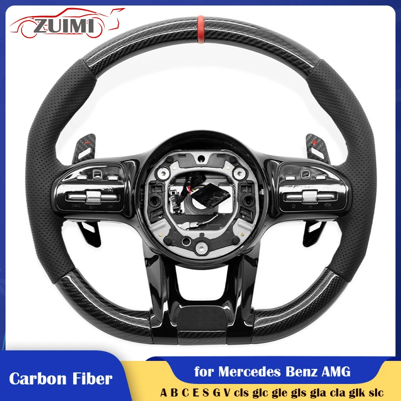 Nový volant uhlíka Plná súprava pre Mercedes Benz Ace Cl GL GLB GLA GLC W166 W177 W205 W212 W213 W222 W447 C63S C200