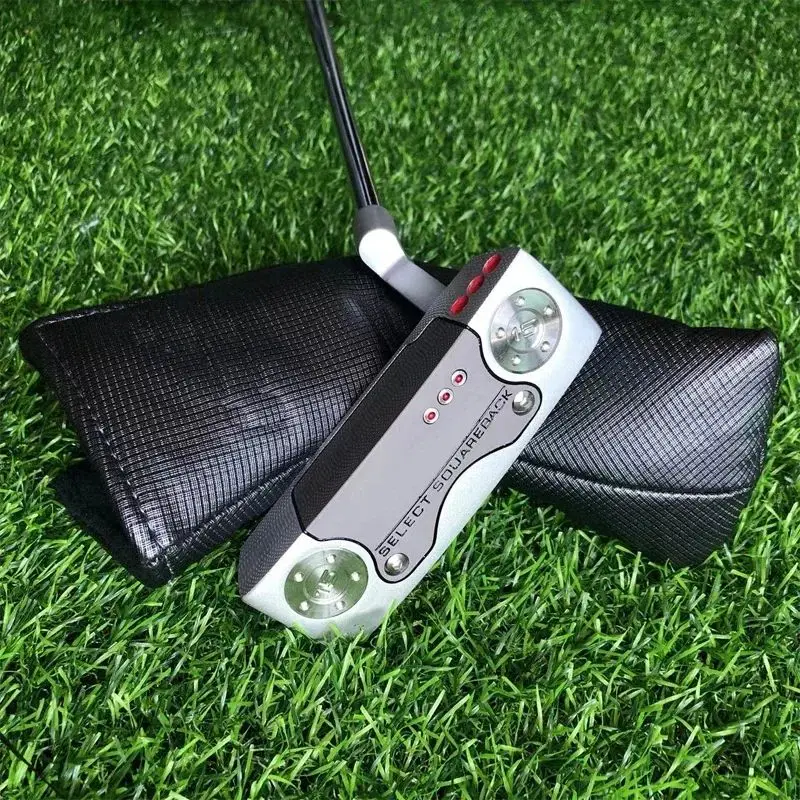 Nový výber Squareback Putter Golf Putter Dlhý pás rozšírený verzia 32/33/34/35 palca s krytom s logom