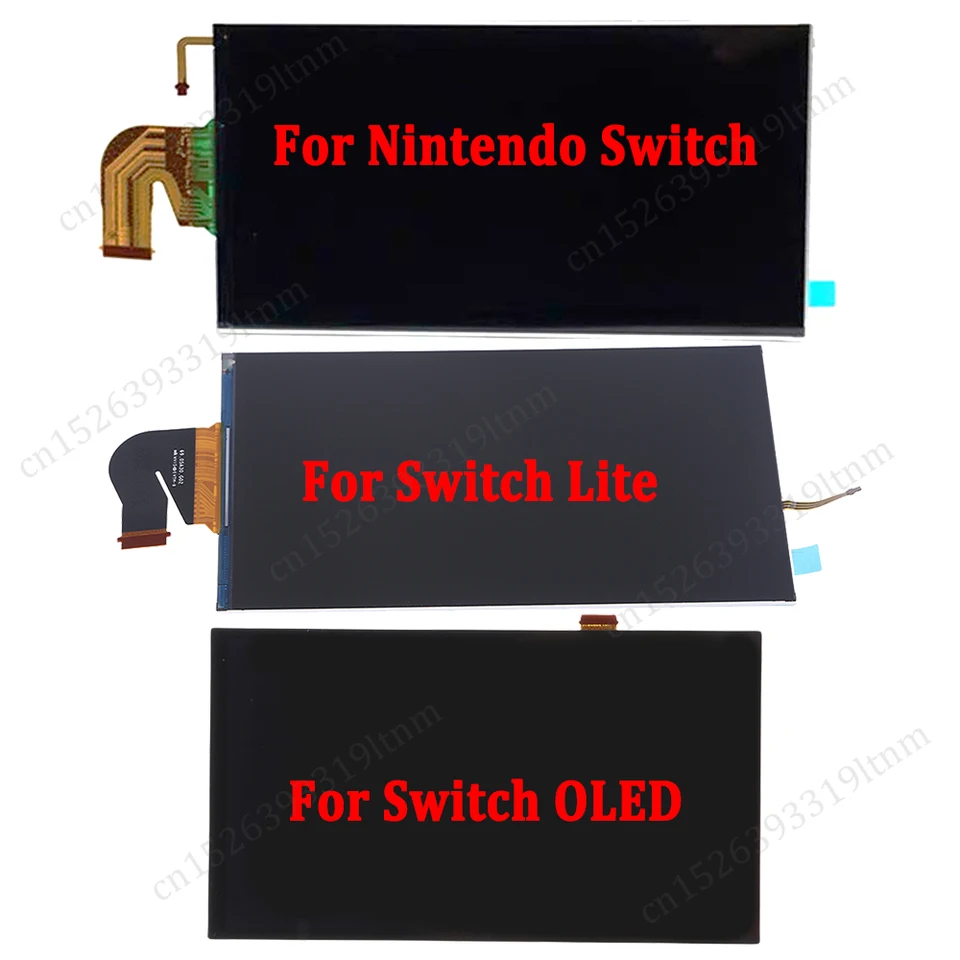Nový výmena digitalizátora zostavy obrazovky LCD obrazovky pre Nintendo Switch / Switch Lite / Switch OLED Game Console Accessories