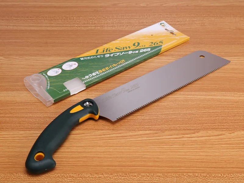 NOVÝ W-265 Japonsko Kataba Z-SAW LIFLE SILE SAW CARPENTER Nástroj na drevoworking píla Blade