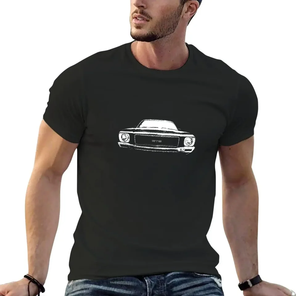 Nový z roku 1973 Holden Monaro. Tričko vintage tričko s ťažkou váhou tričká Pánske vtipné tričká