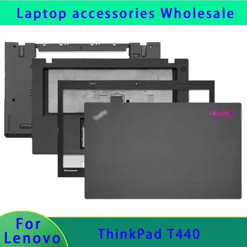Nový zadný kryt LCD, predný panel, odpočinok dlane, spodná škrupina, non dotyk, vhodné pre notebooky série Lenovo Thinkpad T440 T450 ABCD