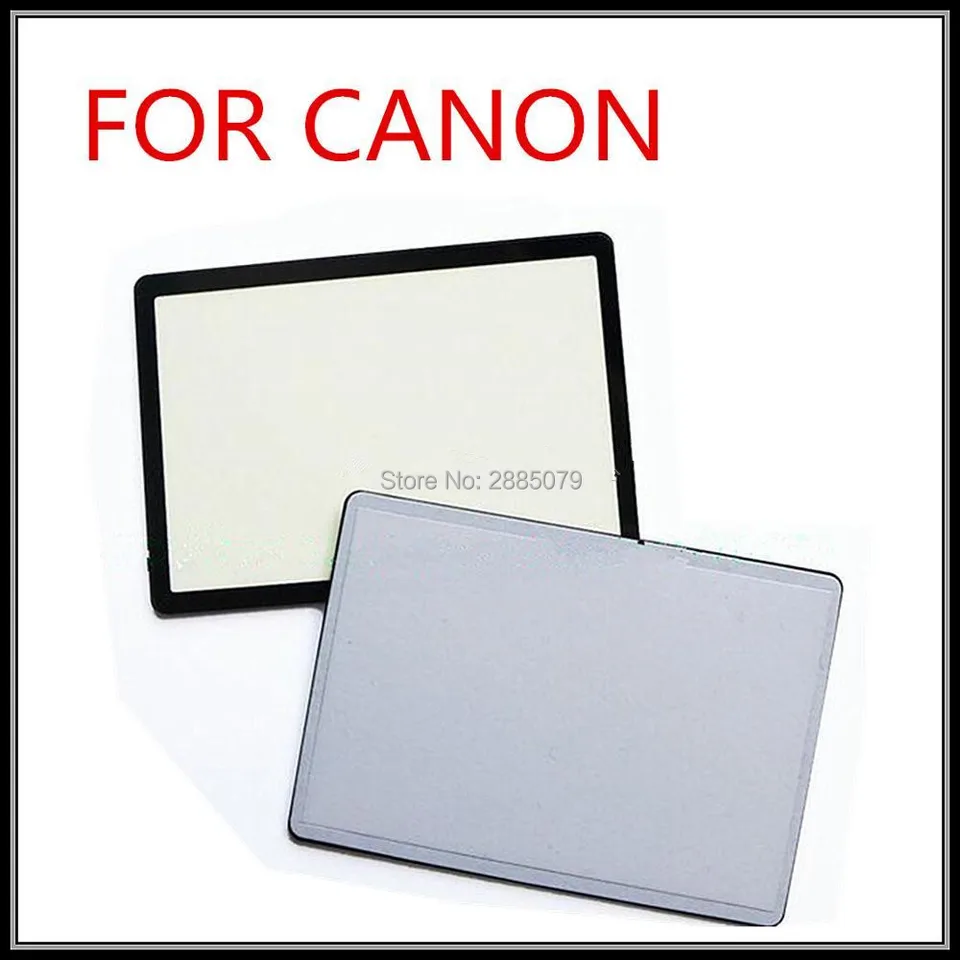 Nový zadný kryt LCD Screen Glass pre Canon 5D2 /5DII 6D 60D 60D Výmena jednotky Oprava jednotky