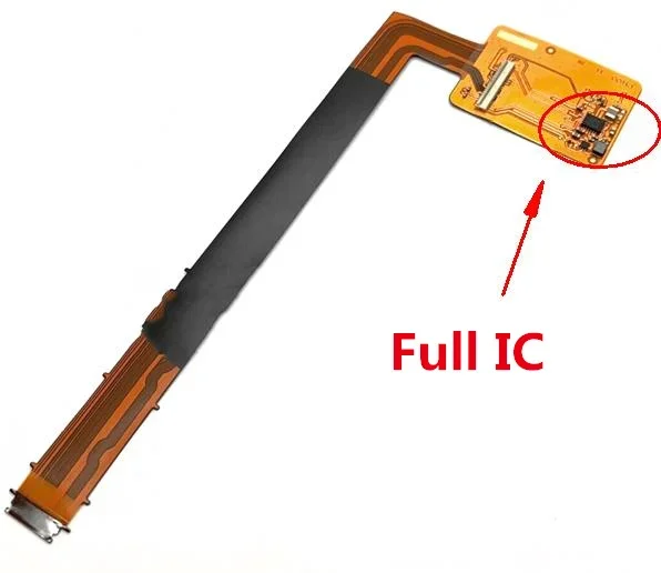 Nový záves LCD Flexibilný FPC Otočený kábel hriadeľa s ic a výmenná časť kamery pre opravu Nikon Z6 Z7 Z6II Z7II