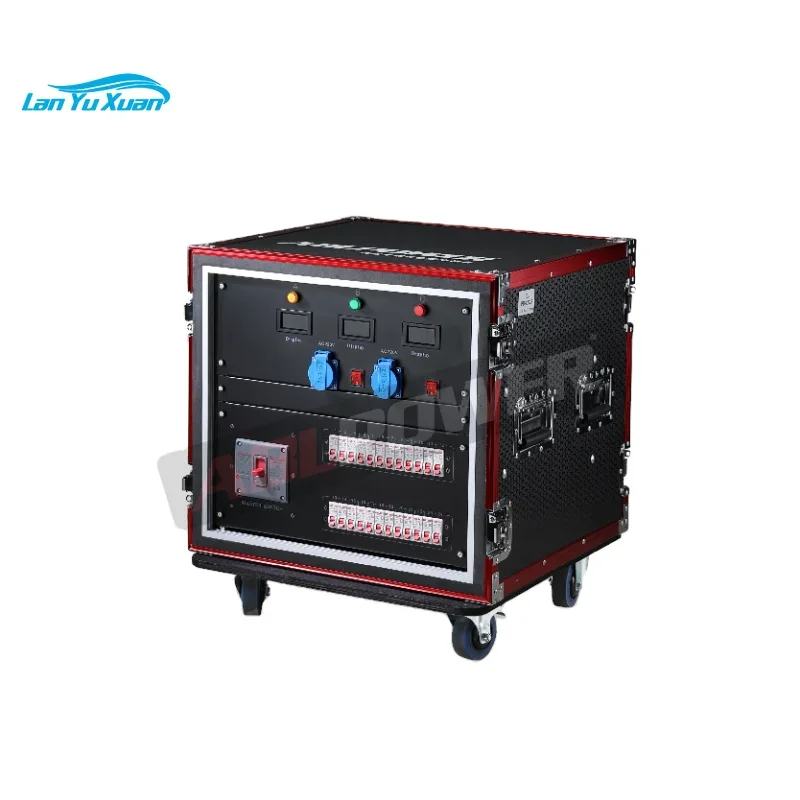 Nový štýl nepremokavá pódium Distribúcia Distribúcia Distrox Distro Box Equipment Box Light Power Ovládanie 380V CAMLOCK 24 kanálov