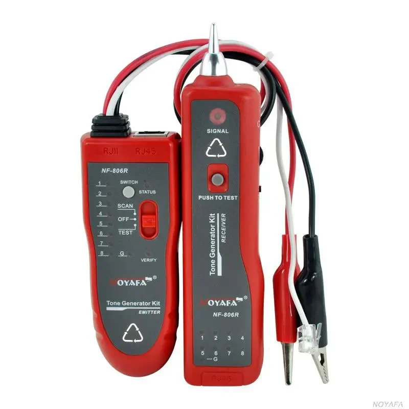 NOYAFA NF-806R Tester Tester Network Tester RJ45 RJ11 s káblovou stopou Alligator