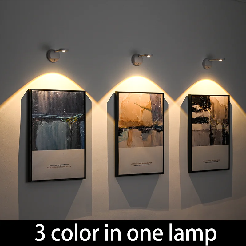 Nočné svetlo Senzor pohybu svetlo bezdrôtové USB LED LED pre kuchynskú spálňu nástenná izba Sensor Sensor Lamp Indoor osvetlenie LED USB
