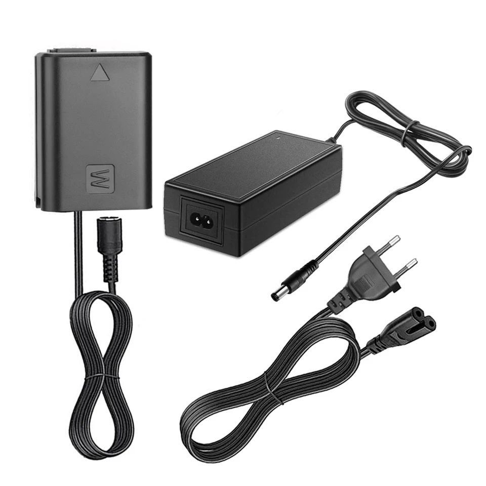 NP-FW50 NP FW50 FUMMITICKÁ BATTERIÁLNA BATTERSKÁ AC-PW20 DC CUUPRER Power Adapter pre Sony Alpha 7 A7 A7S A7I A7R A3000 A5000 A6000 NEX5 NEX3 NEX NEX