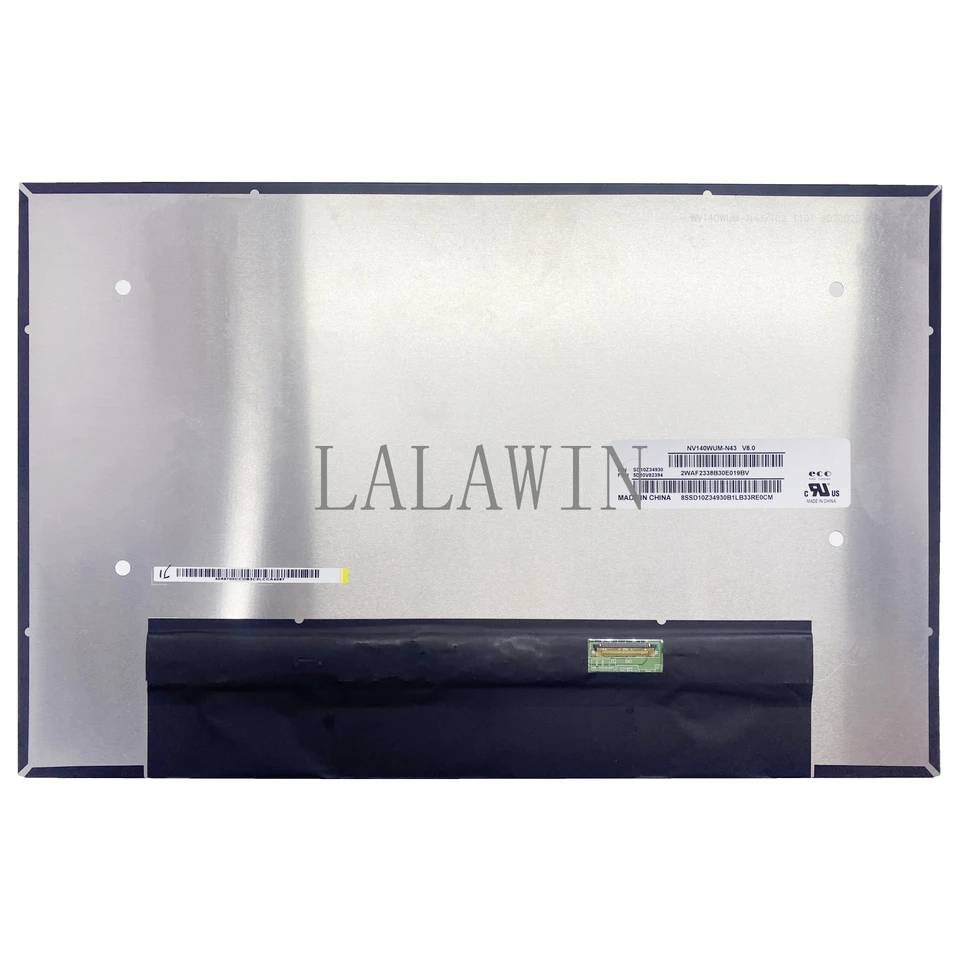 NV140WUM-N43 B140UAN03.2 N140JCA-EEL NOVINKA PRE LCD LED obrazovky Matica displeja Matrix 1920x1200 IPS 14.0 ''