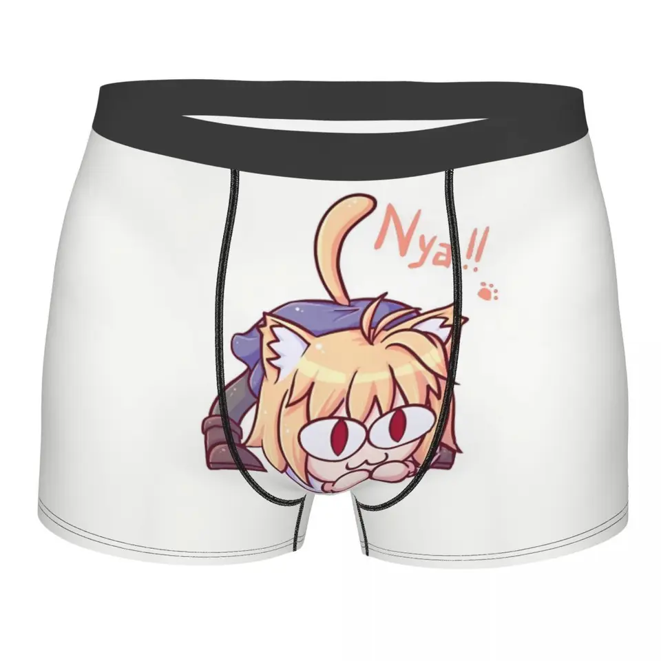 Nya Man's Boxer Briefs Neco Arc priedušné kreatívne spodná bielizeň špičková kvalita tlačia