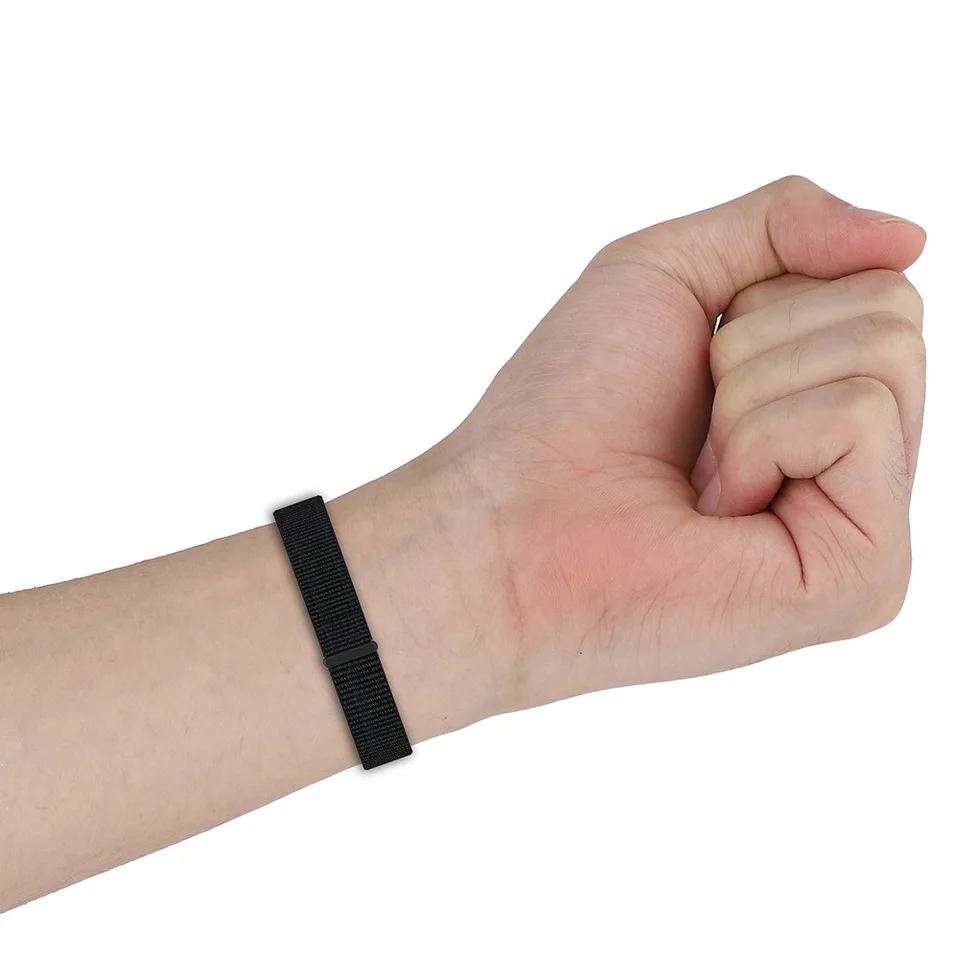 Nylonové pásové nastaviteľné športové remienok s ochranným framovým pásmovým remienkom na remienok pre Samsung Galaxy FIT2 SM-R220
