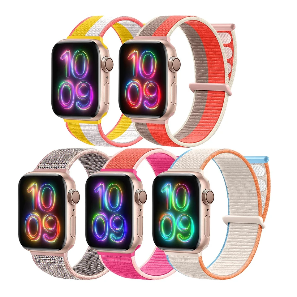 Nylonový popruh pre Apple Watch Band Ultra 2 49 mm 46 mm 45 mm 41 mm 44 mm 42 mm 40 mm 38 mm náramok pre sériu Iwatch 10 9 8 7 6 5 4