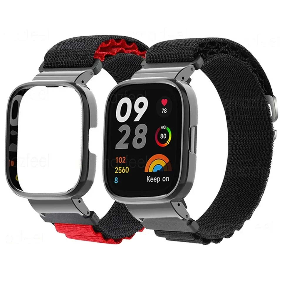 Nylonový remienok pre kov pre Xiaomi Redmi Watch 3 Hodinky 2 Lite Wrist Band Ultra tenký priedušný náramok pre Mi Watch Lite Wristband