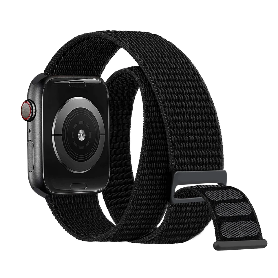 Nylonový slučkový remienok pre Apple Watch Band 40 mm 44 mm 45 mm 41 mm 42 mm 49 mm 38 mm náramok náramku/členok pre sériu Iwatch 10 9 8 Ultra 2