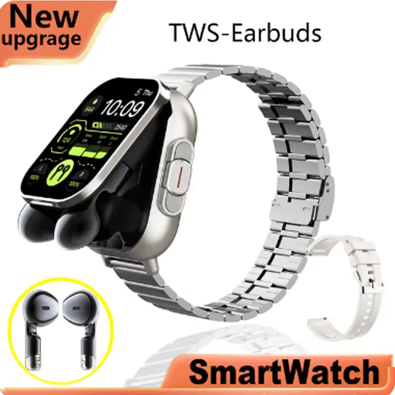Náhlavná súprava a hodinky 2-v-1 srdcový tlak krvný tlak Krv Kyslík Bluetooth Call Activity Tracker Smart Watch for Hisense Touch LG