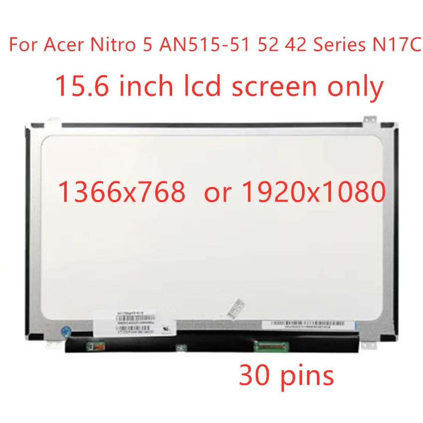 Náhrada za acer nitro 5 AN515-51 52 42 Series N17C1 15.6 