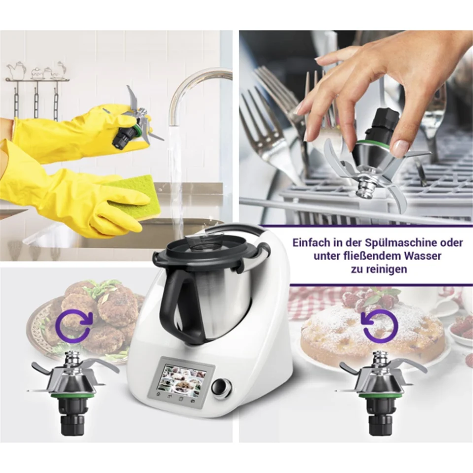 Náhradná čepeľ pre Vorwerk Thermomix TM5 TM6 Doplnky potravín