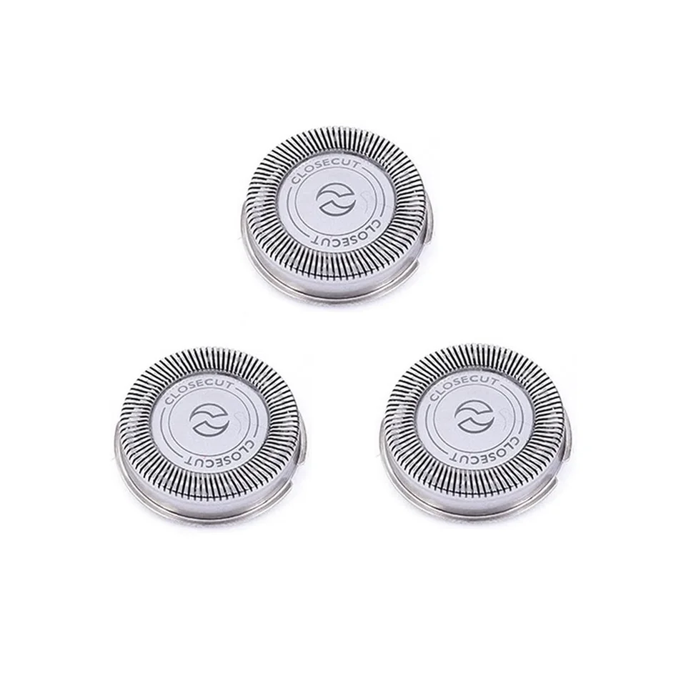 Náhradné hlavy 3pack sh30 pre Philips Norelco Shaver Series 3000, 2000, 1000 a S738, s odolnými ostrými čepeľami