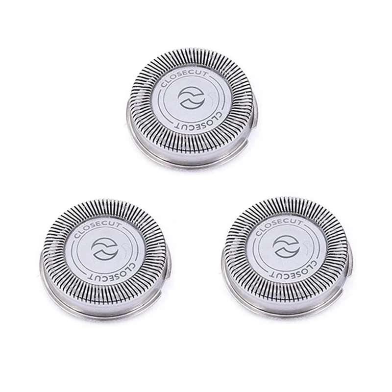 Náhradné hlavy 3pack sh30 pre Philips Norelco Shaver Series 3000, 2000, 1000 a S738, s odolnými ostrými čepeľami