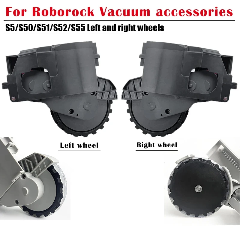 Náhradné originálne pešie koleso pre roborock S50 S55 Príslušenstvo Xiaomi Robot S51 vysávač náhradné diely xiomi