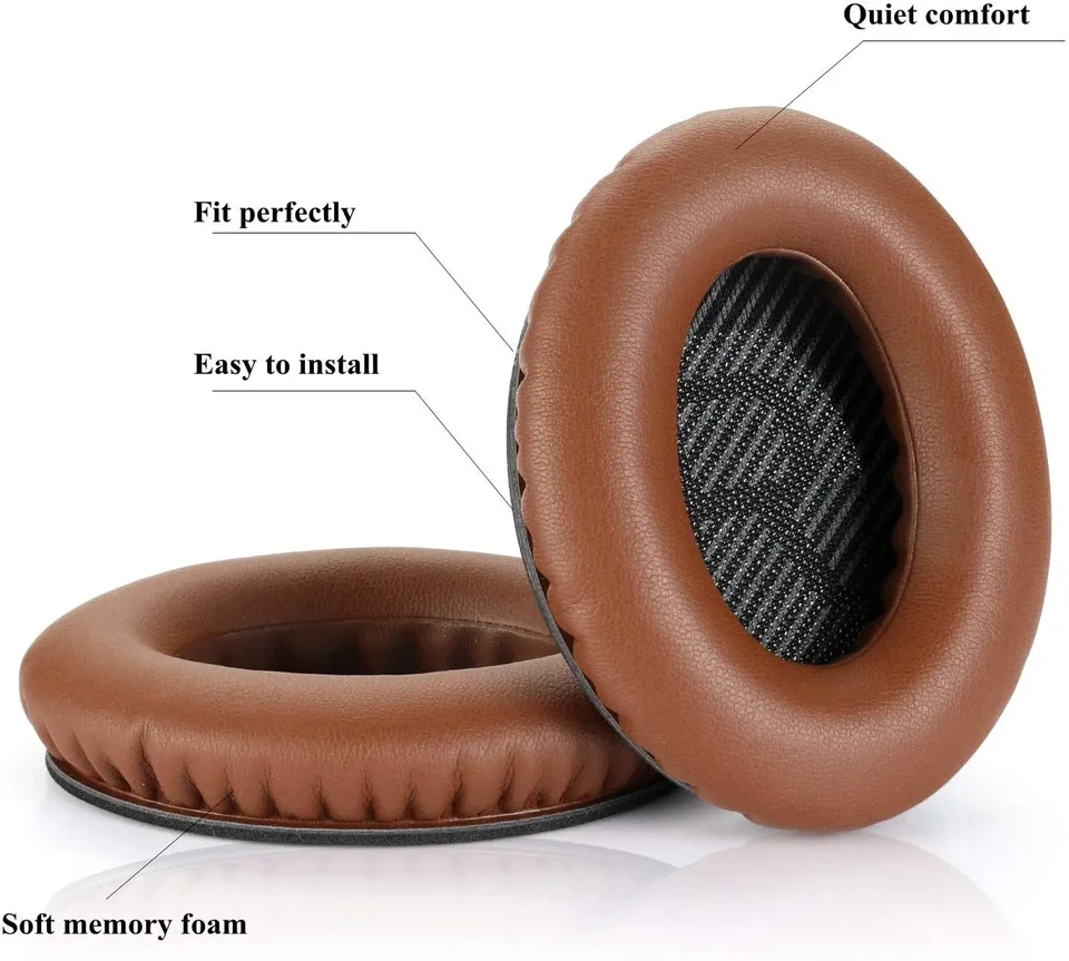 Náhradné uši pre Bose QuietComfort 35 QC35II QC35 Soundtrue a Soundlink Gaming Sedávky slúchadlá slúchadla slúchadla slúchadla slúchadla slúchadla