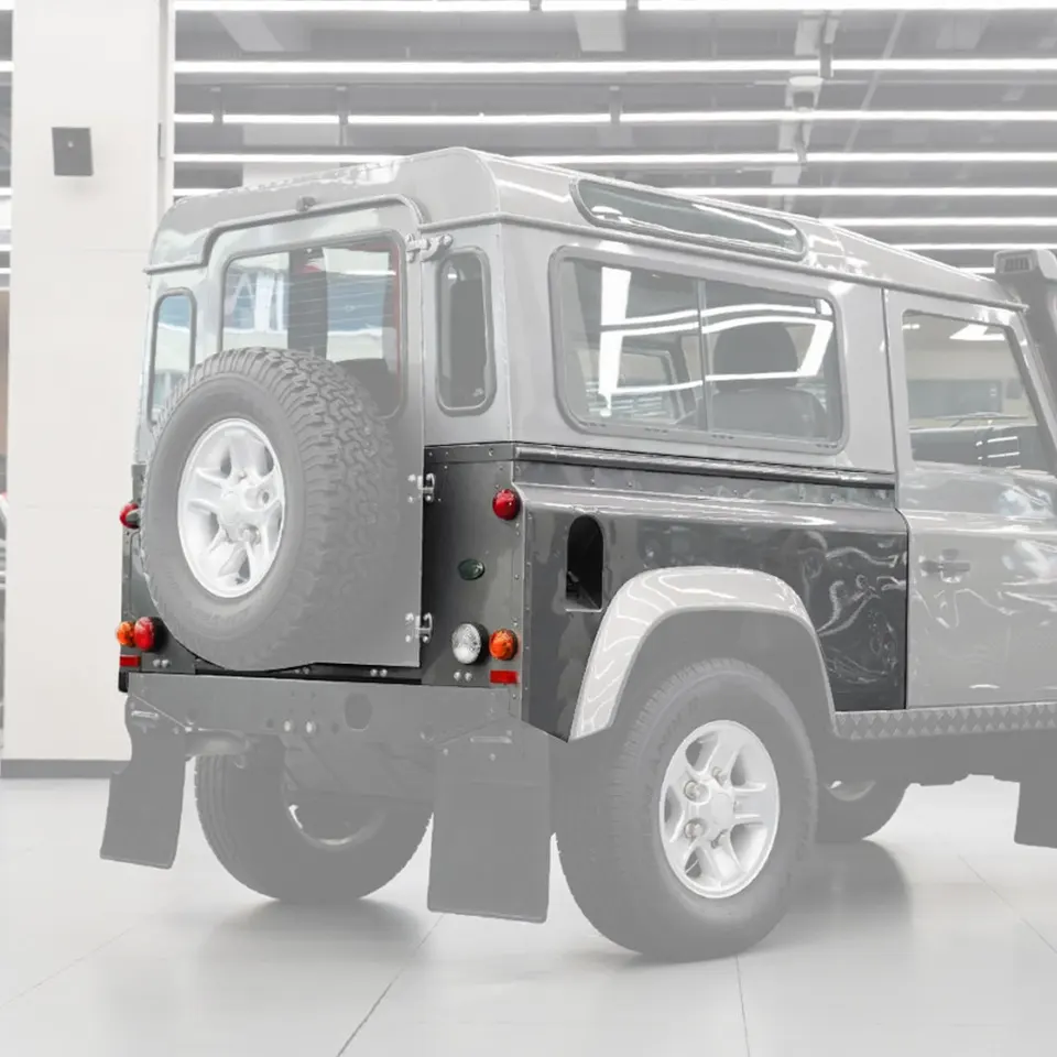 Náhradné časti tela zadná vaňa chvost pre Land Rover Defender 90 poschodie