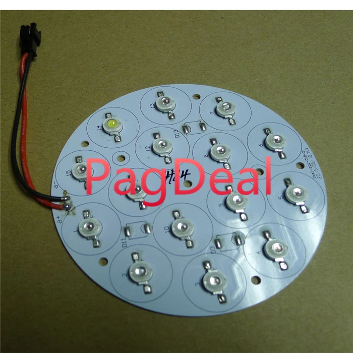 Náhradný LED klaster nahradiť časť LED skupiny pre Apollo LED Grow Light Indoor Greenhouse Rasting Pestovanie doplnkov
