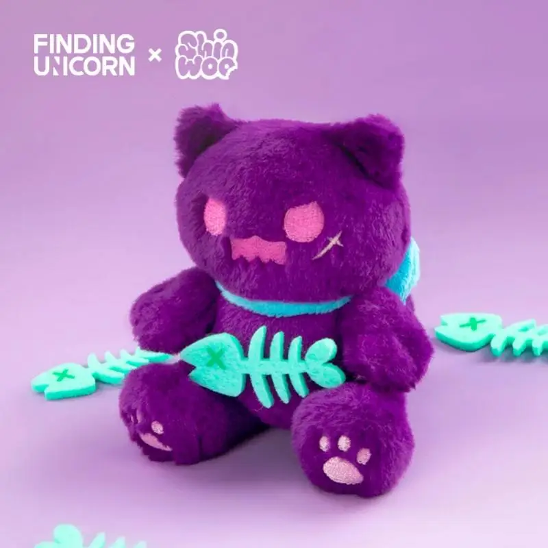 Nájdenie jednorožca Shinwoo Baddy Bear Town Series Plush Blind Box Prekvapivo box Originálna akčná figúrka karikatúra Model Mystery Box
