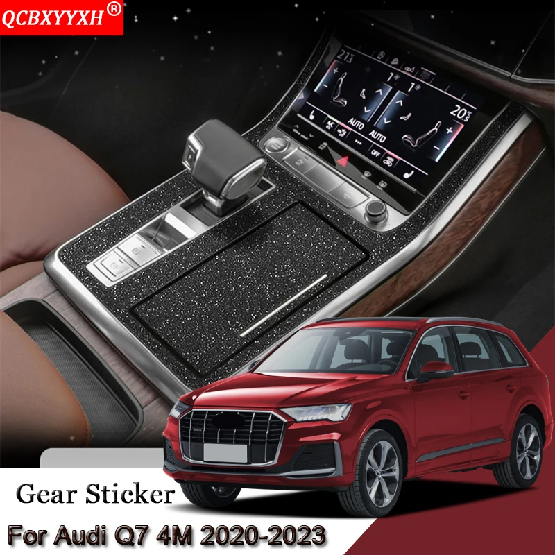 Nálepka na interiéru auta pre Audi Q7 4M 2020-2023 STACKER STACKER STACKER OCHRANA FILM FILM FILM FILROVÉ