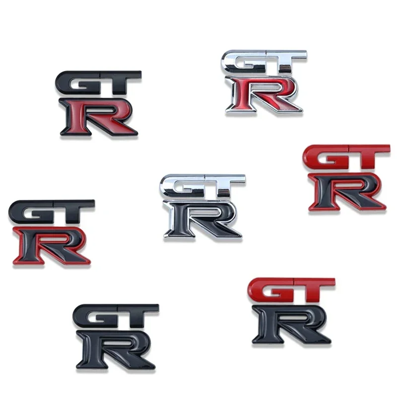 Nálepka na kovové auto na strane tela Zadný kmeň Znak pre Nissan Gtr Nismo X-Trail T31 Kops Navara Juke Leaf Micra Sentra obtisky