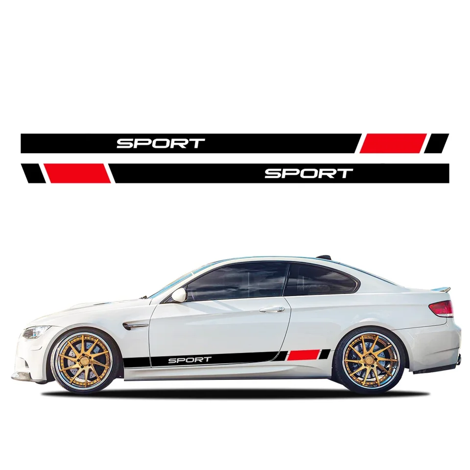 Nálepka na nálepku pretekárske športové grafiky Vinyl obtisky auto Automatické príslušenstvo pre BMW 3 Series E46 E90 F30 E30 E36 M3 E92 F31 G20 E93 F34 G28