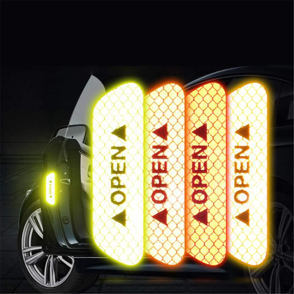 Nálepka na reflexné pruhy pre dvere auta pre BMW E82 E87 E63 E64 F06 6-séria 1 E81 F12 F13 M6