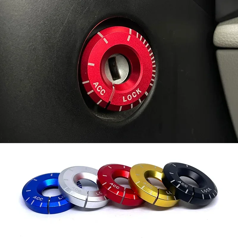 Nálepka na spínač kľúča za zapaľovanie auta pre Volkswagen VW Golf 4 5 6 7 Jetta MK6 MK5 Polo Passat B5 B6 B7 pre SkoDa Octavia Rapid