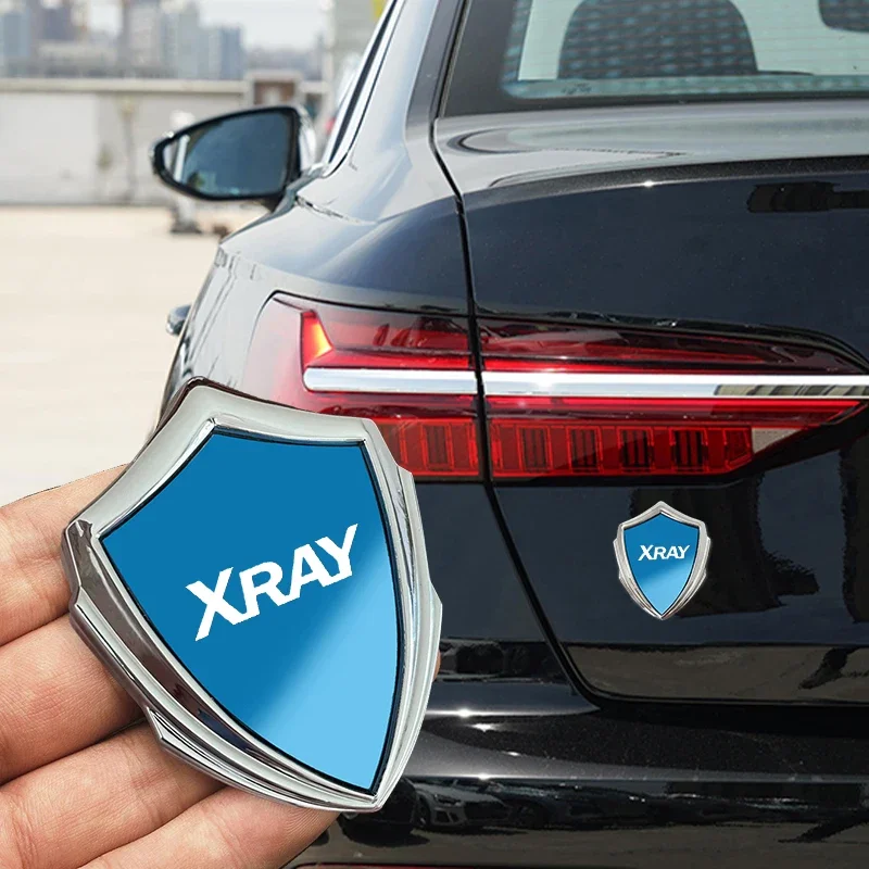 Nálepky na autá 3D kovové akciárie automatické príslušenstvo pre LADA-XRAY