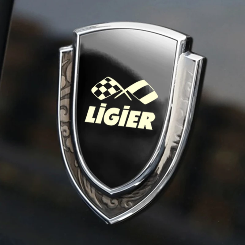 nálepky na autá 3D kovové akszórie auto Automatické príslušenstvo pre Ligier JS50 L JS2 JS60 JSRC JSP4 X-TOO