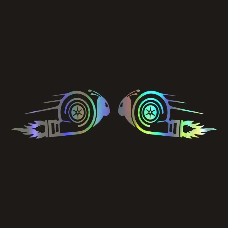 Nálepky na autá Drift Race Turbo Snail Car Motocykle dekorácia vodotesný 3DCAR Styling Custom Sticker15cm*7,5 cm