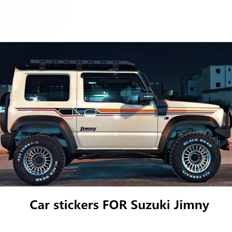 Nálepky na autá pre Suzuki Jimny 2020 2021 2022 Body Exterior Decoration Personalizované vlastné vinylové obtisky Športové doplnky