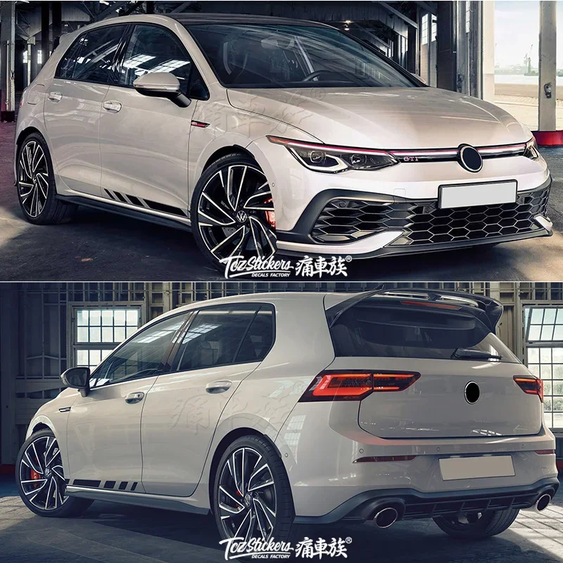 Nálepky na autá pre Volkswagen Golf 8 GTI Clubsport Exterior Personalizované na mieru dekoratívne nálepky