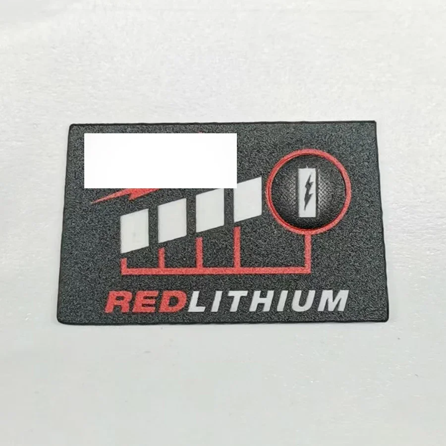 Nálepky na gombíky na batériu Elektrické náradie 18Volt 18650 Cell Decals 18 V M18 Lítium 4.0 5.0 6.0 AH rozšírená kapacita