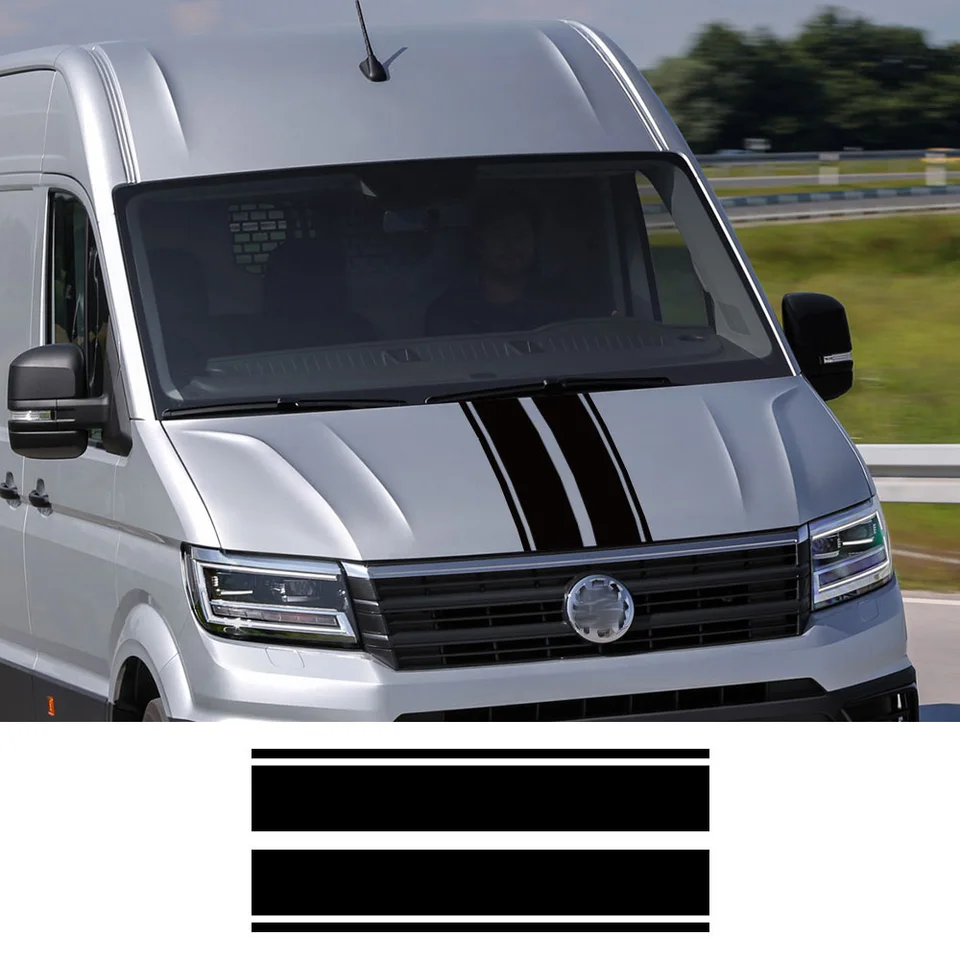 Nálepky na krycie krytiny automobilu pre Volkswagen VW Crafter Motorhome Camper Van Konverzia Line Grafika Vinyl Decals Príslušenstvo
