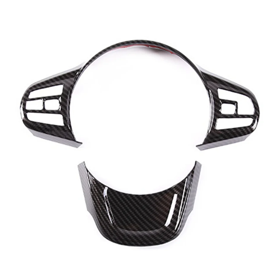 Nálepky na krycie krytiny volantu pre vozidlá pre Toyota Gr Supra Mk5 A90 A91 2019-2022 (vzor uhlíkových vlákien)